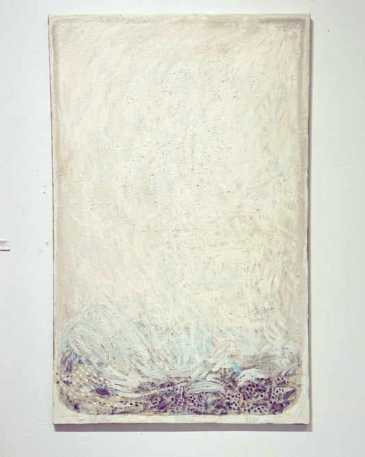 "Hallowed"  abstract oil painting 72" x 48"