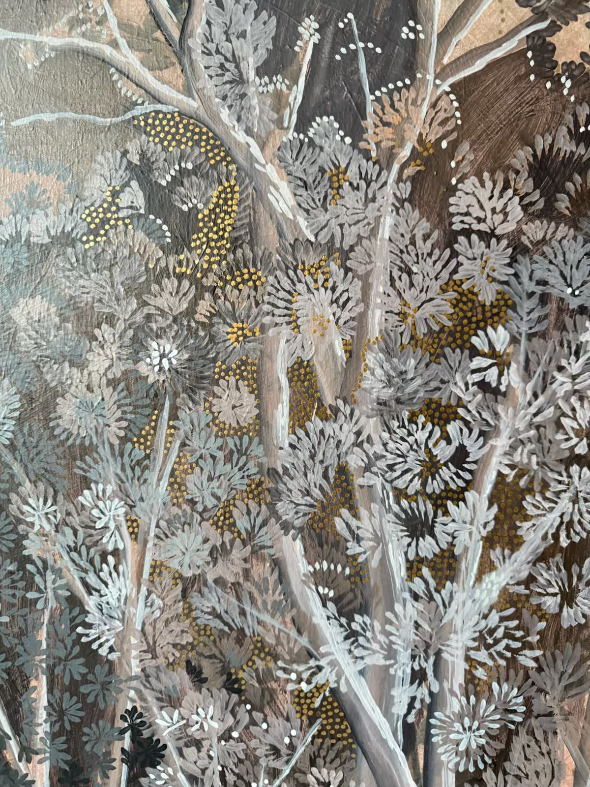 "Ardor" 60" x 40" Acrylic on canvas