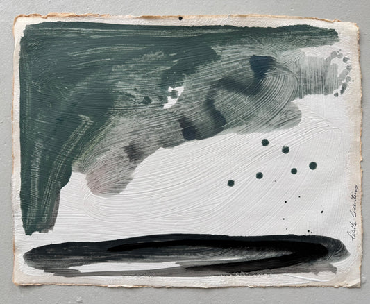 "Stepping Out In Faith" abstract landscape