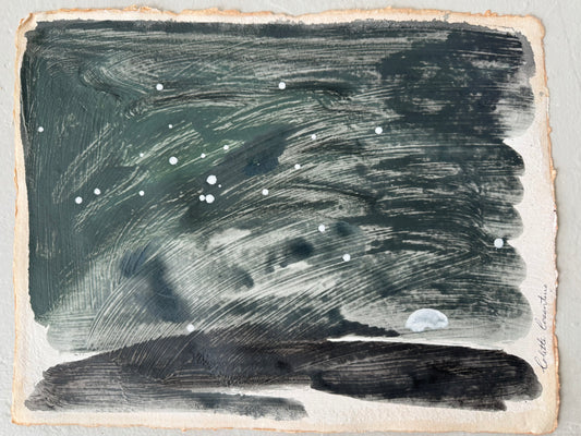 "Dreams With Stars" 11" x 14" nocturne