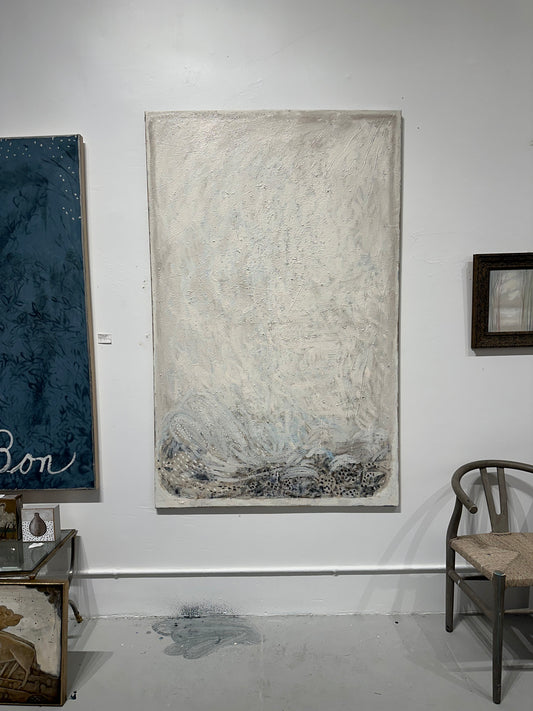 "Hallowed"  abstract oil painting 72" x 48"