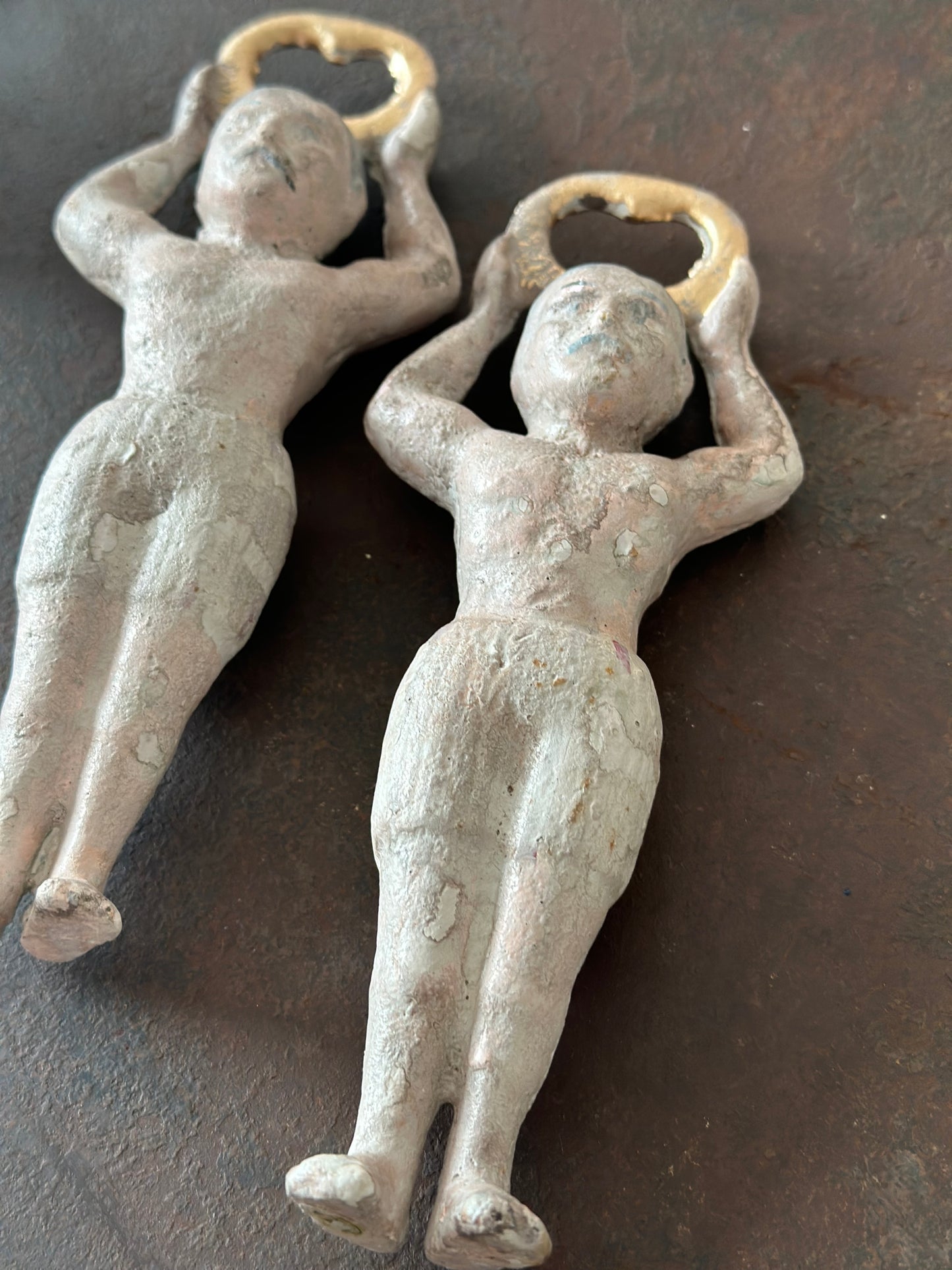 Hand Painted Metal Vintage Boxer Bottle Opener