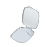 Compact Mirror with Garden Scene by Colette Cosentino