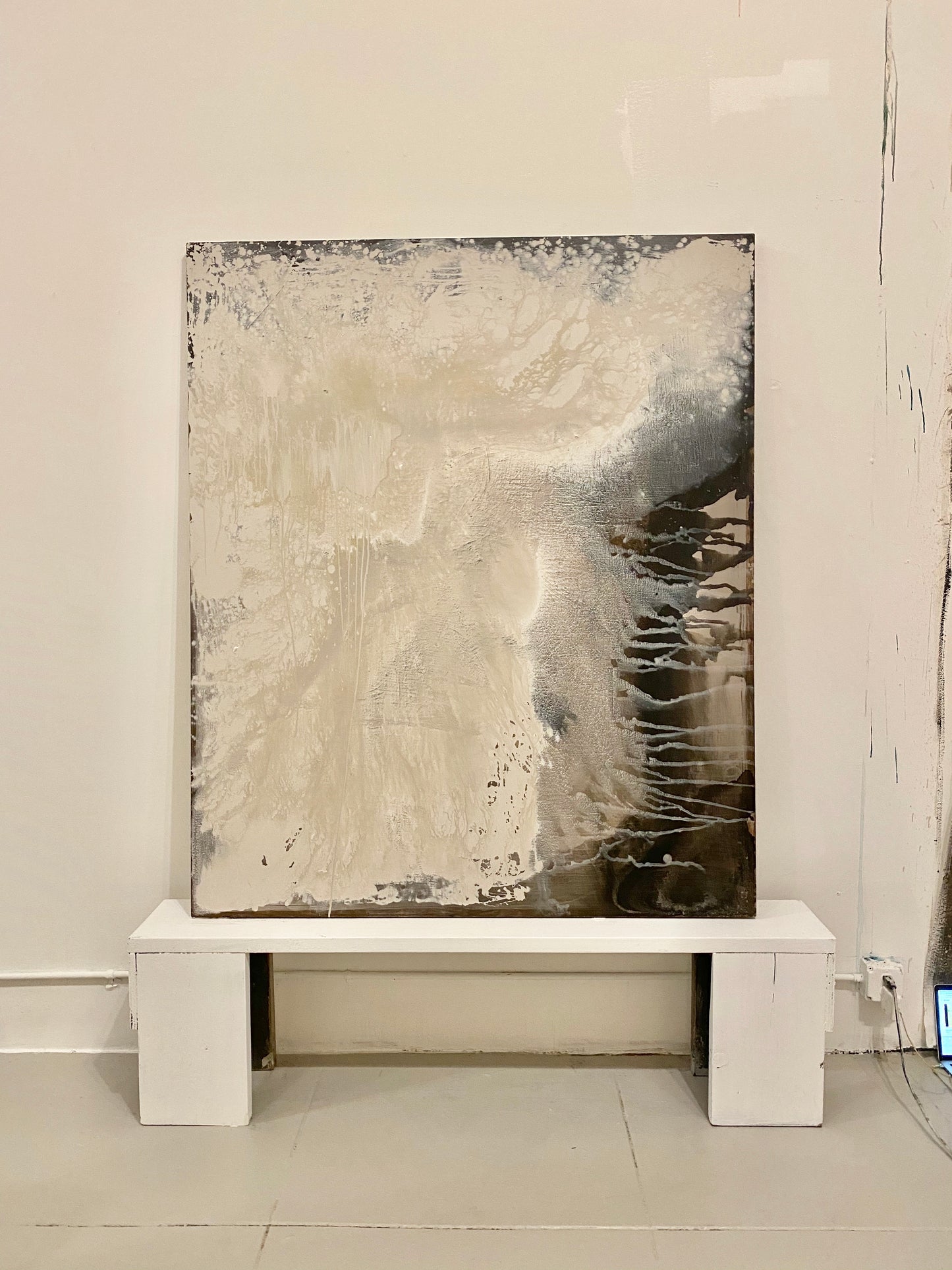 “Roll” (with it) 60” x 72” acrylic on canvas