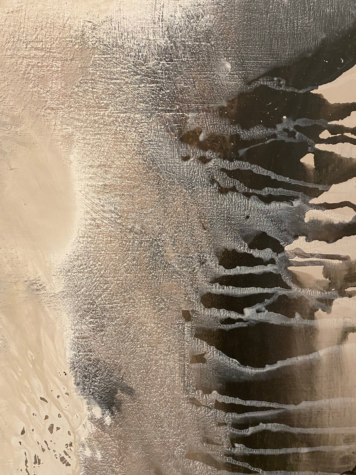 “Roll” (with it) 60” x 72” acrylic on canvas