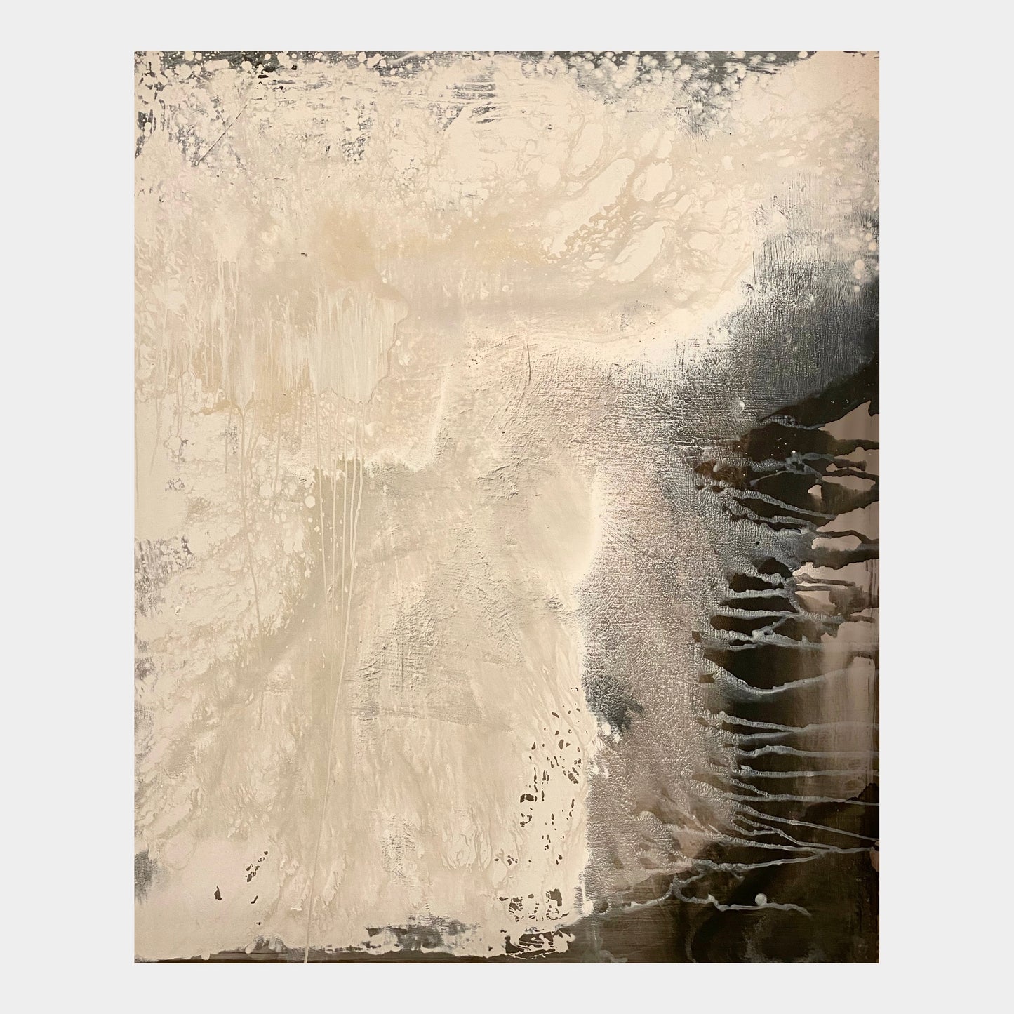 “Roll” (with it) 60” x 72” acrylic on canvas