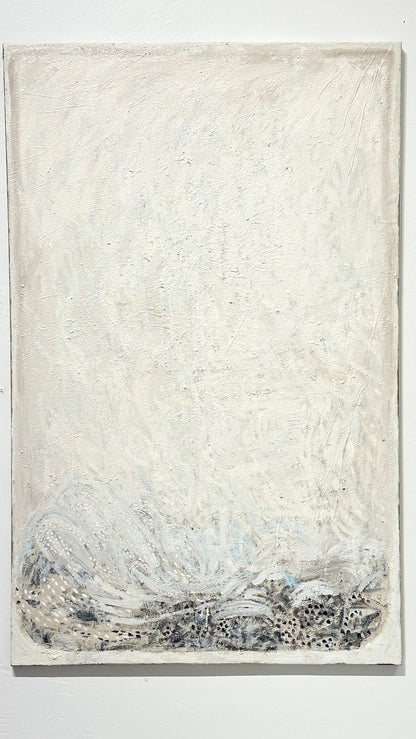 "Hallowed"  abstract oil painting 72" x 48"