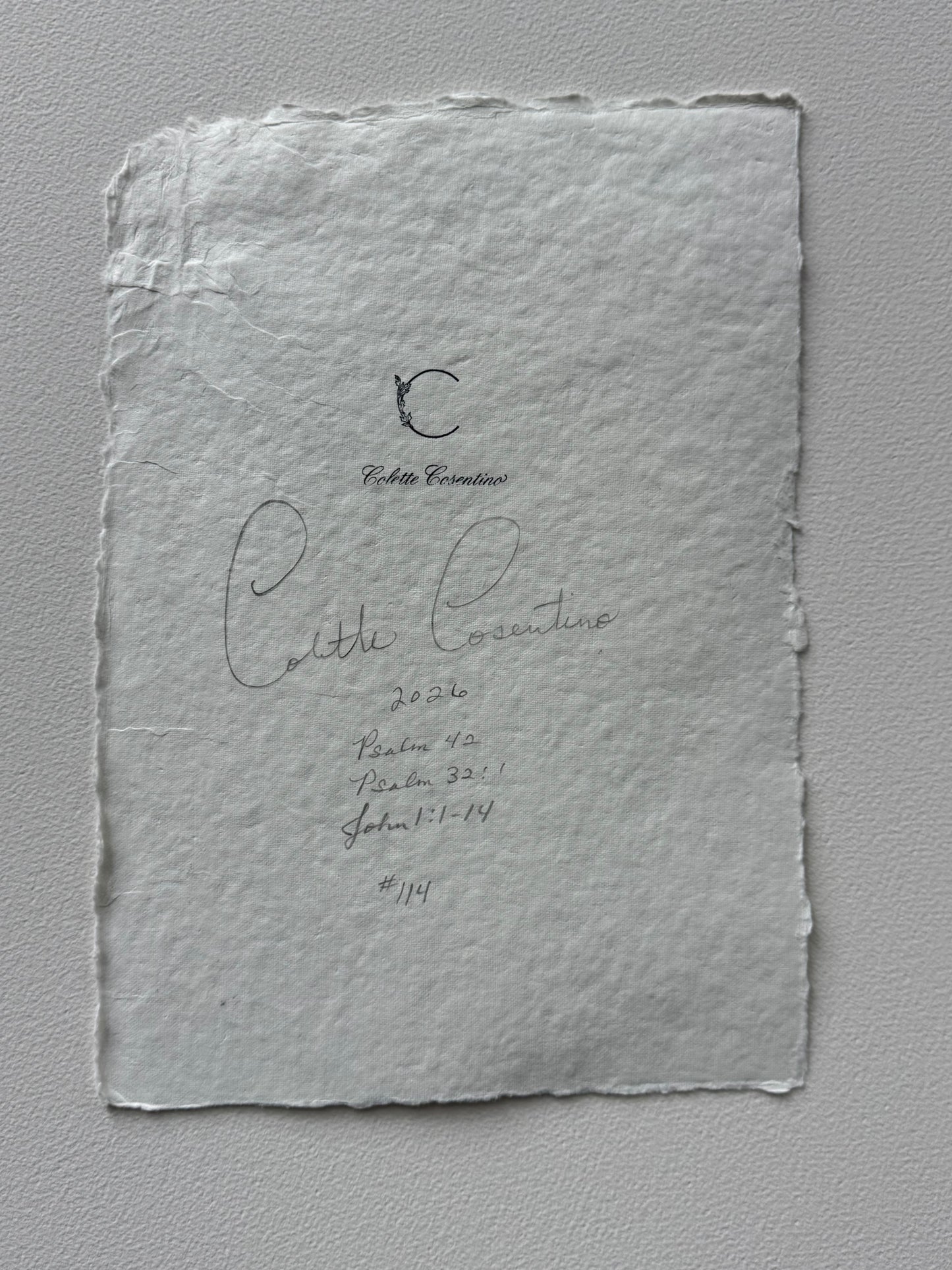 Painting of a bowl of White Eggs on handmade paper