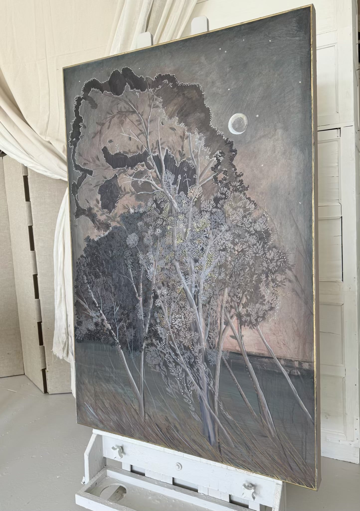 "Ardor" 60" x 40" Acrylic on canvas