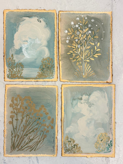 For Lynn Cranell : 4 works on paper