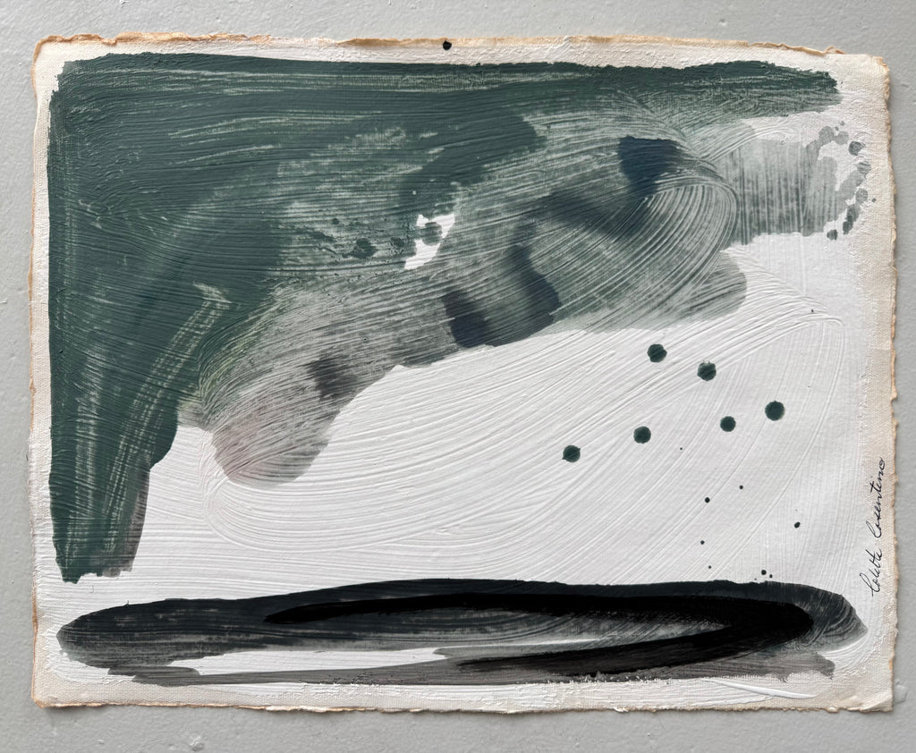 "Stepping Out In Faith" abstract landscape