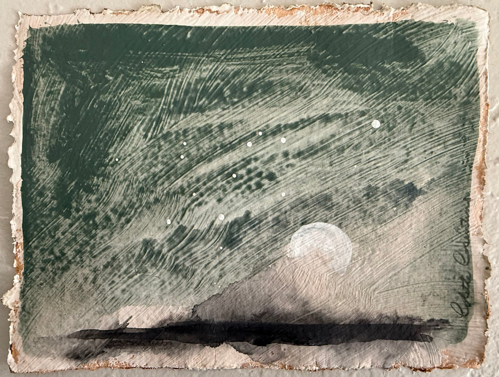 "The Road to Understanding" moody landscape 9" x 12"