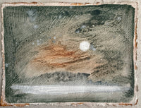 "Forever Is Upon Us" moody seascape 9" x 12"
