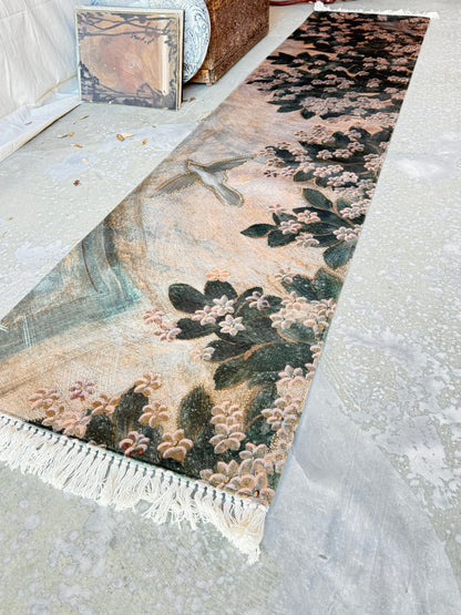 Flowering Brush Rug Runner  PRE-ORDER