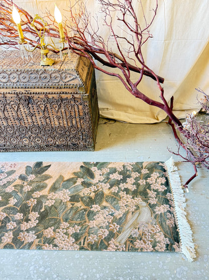 Flowering Brush Rug Runner  PRE-ORDER