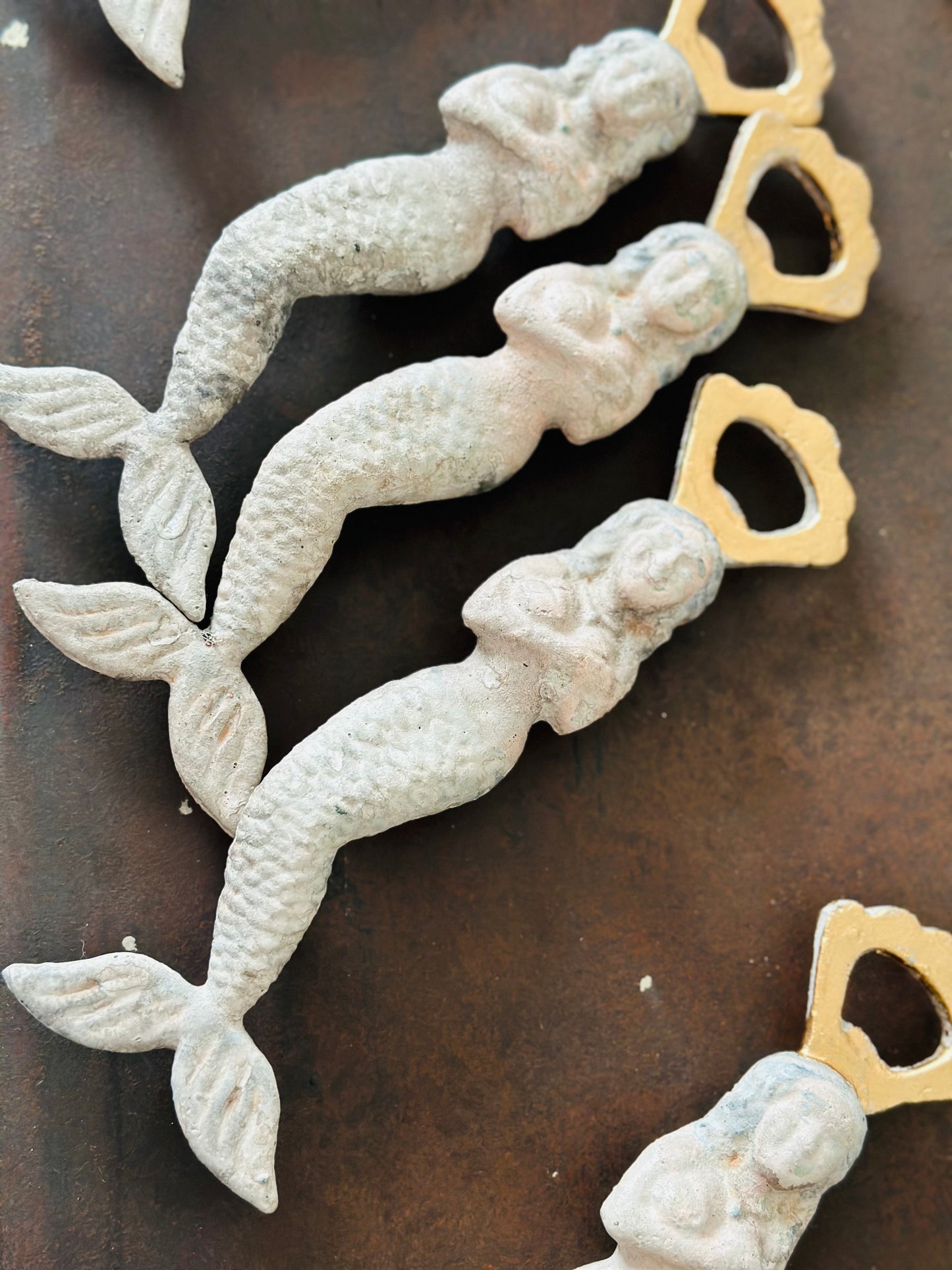 Vintage Metal Mermaid Bottle Opener