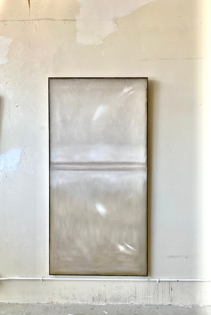 "Upon Reflection"      72" x 30"  oil on canvas