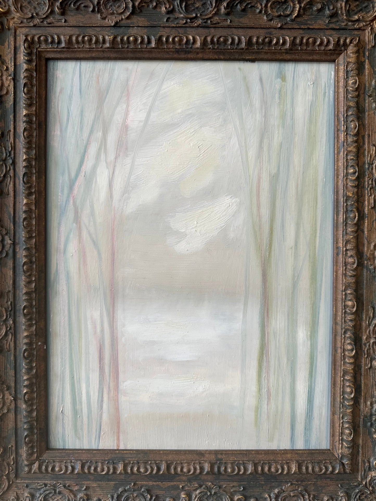 "Daydream" 18" x 14 1/2" framed, oil on canvas