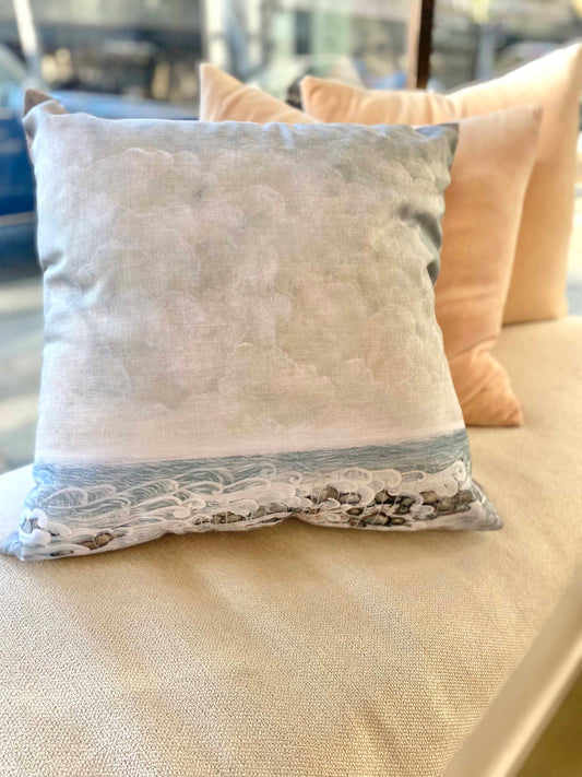 "At Sea" Premium Pillow