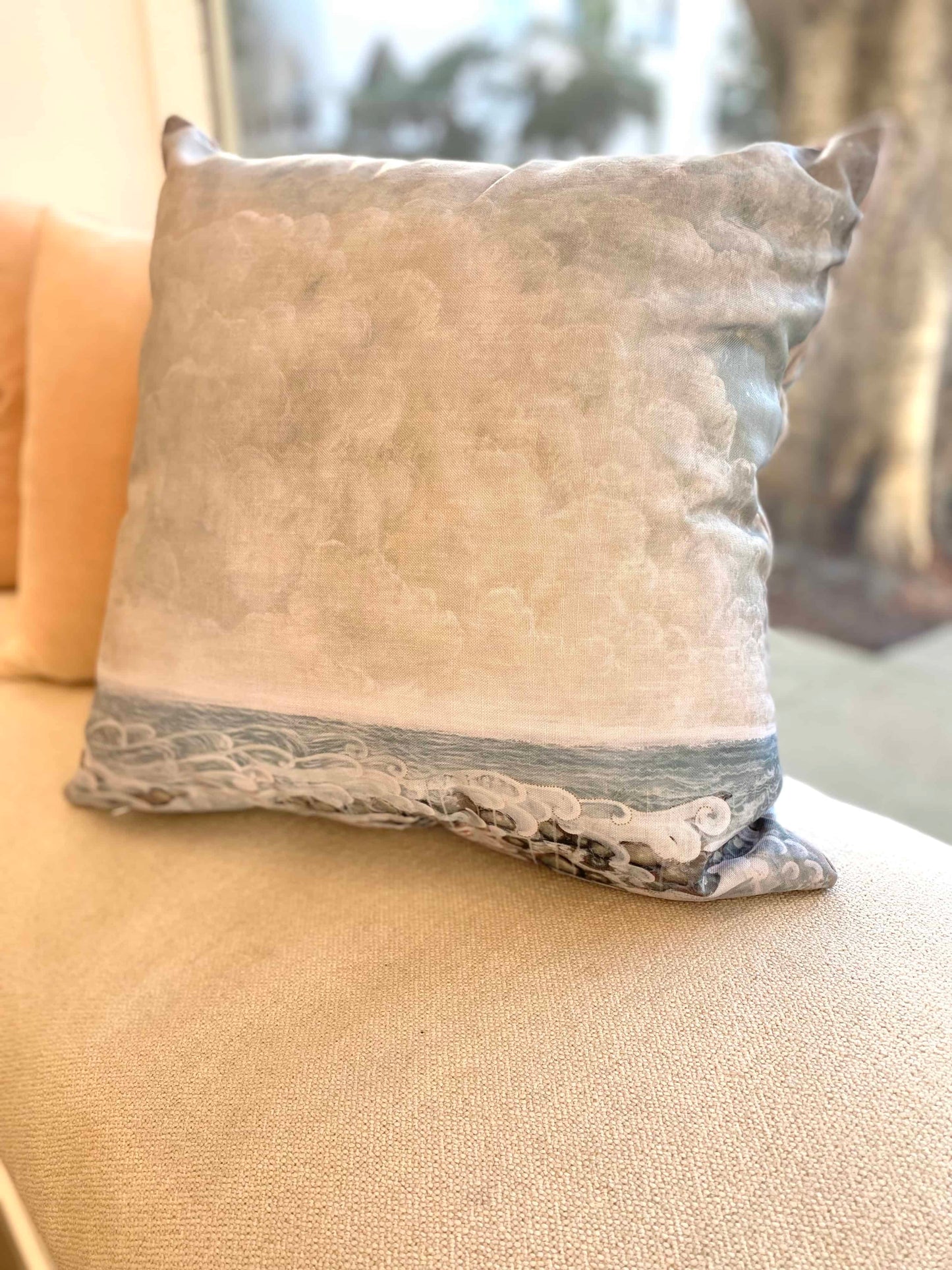 "At Sea" Premium Pillow