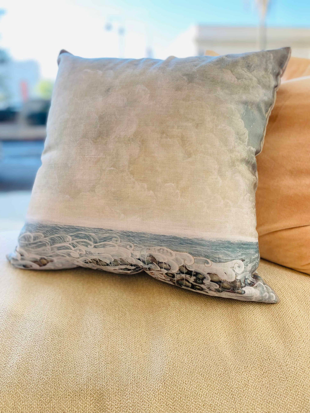 "At Sea" Premium Pillow