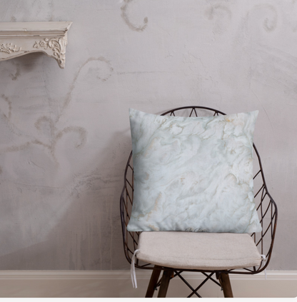 Inky Coral Sea Themed Premium Pillow